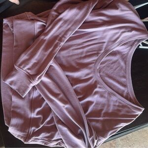 Lululemon Be Calm Oversized scoopneck Lavendar Lux XS EUC